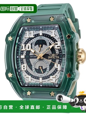 自营Invicta Men's Racing 48.5mm Green Quartz Watch - green