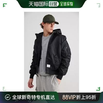 【美国直邮】alpha industries 男士 夹克衫男款进口外套拉链连帽