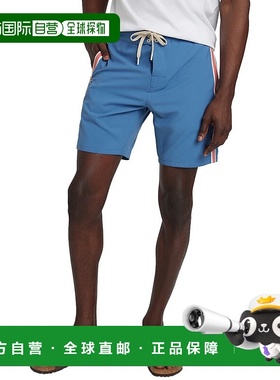 自营 Faherty Sunwashed Boardshort-蓝色沙滩裤 美国奥莱直发