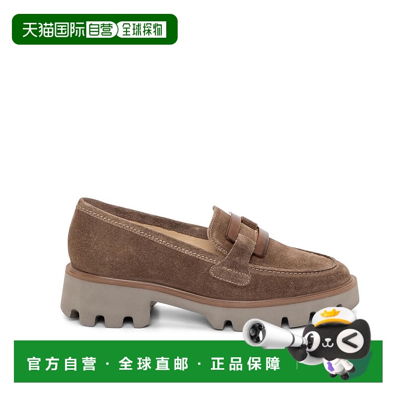 自营araWomen's Oleander Suede Loafer In Sesame - sesame 美国