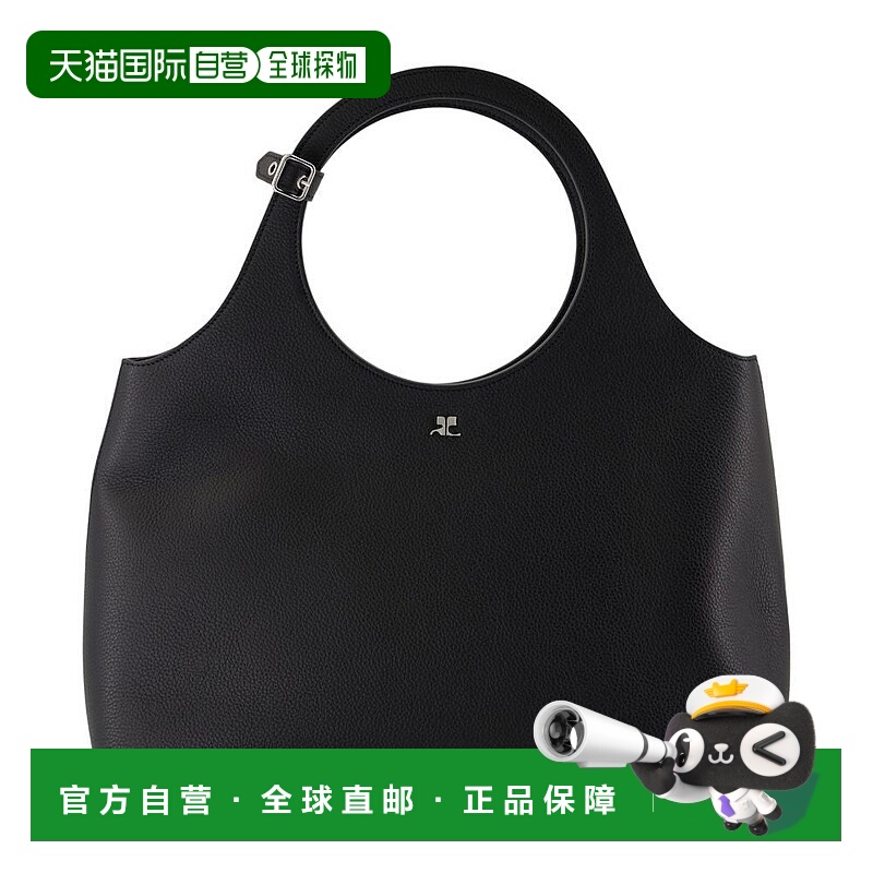 自营Large Holy Day Shoulder Bag - Courreges - black 美国奥莱