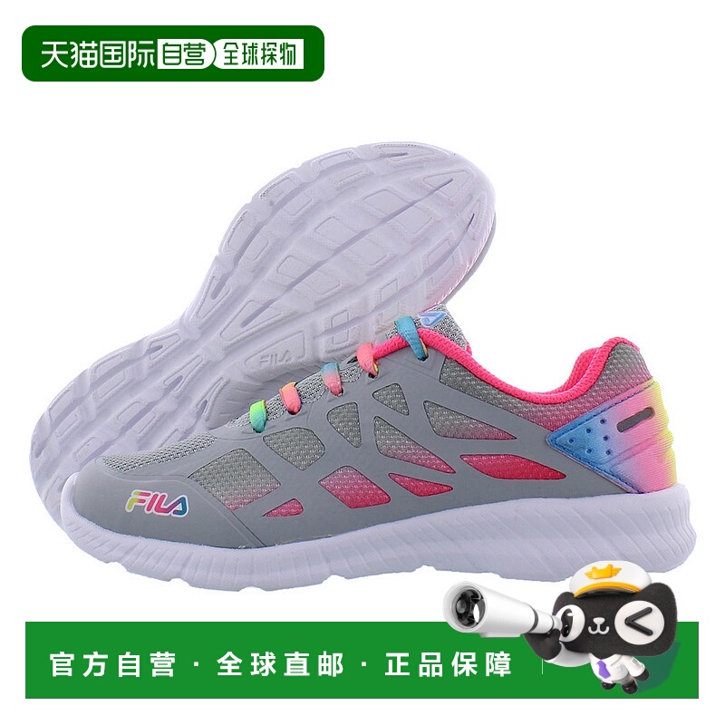 美国直邮Fila/斐乐儿童休闲鞋运动鞋 潮流时尚透气百搭通勤童鞋