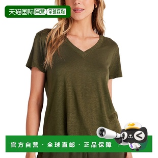 美国奥莱直发女装 自营 多色 Dahl侧缝V领T恤 Bella