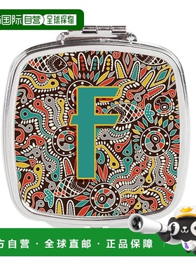 自营 Carolines Treasures CJ2013-FSCM 字母 F 复古部落字正品