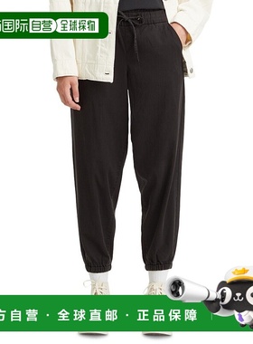 自营Levi's Off Duty Joggers Women's Black Stretch Relaxed Fi