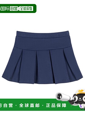 自营 hope & henryHope&Henry Flounce双绗缝短裙-蓝色 美国奥莱