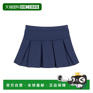 hope 蓝色 Flounce双绗缝短裙 美国奥莱 henryHope&Henry 自营