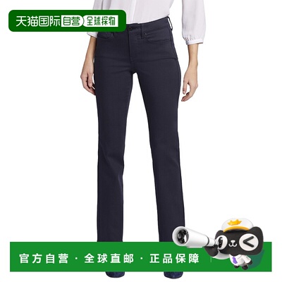 自营NYDJ Marilyn Dark Rinse Straight Jean - blue 美国奥莱直