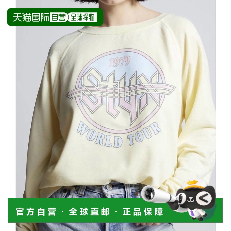 自营 recycled karmaWomen's Styx 1979 Tour Sweatshirt In Yell