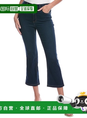 自营 Jones New York Lexington Crop Flare Pant - blue 美国奥