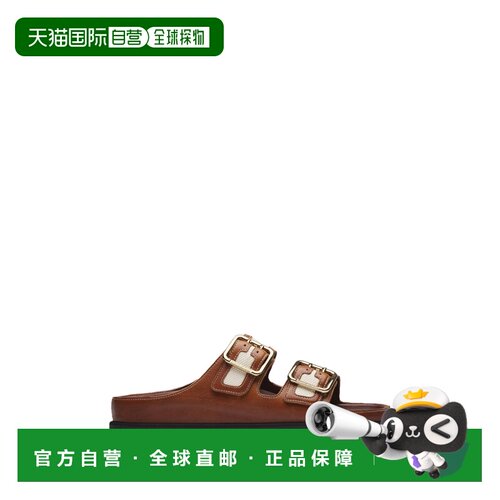 自营birkenstockCanvas Arizona Double-Strap Sandals - brown