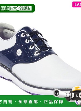 自营 FootJoy 女士 FJ TRADITIONS 无钉高尔夫球鞋 97899 白色/