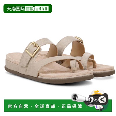 自营Men's Vionic Carmela J0829L1250 Sandals  Oatmeal Leather