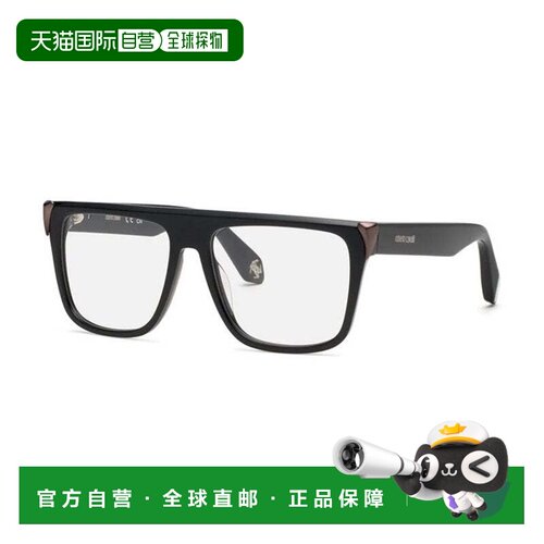 自营roberto cavalliVRC107M 0700闪亮黑色56mm-闪亮黑色 美国奥