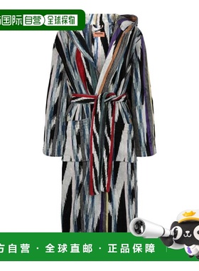 自营missoniClint Hooded Bathrobe - multi 美国奥莱直发