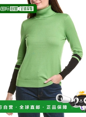 自营Premise Color Blocked Sweater - green 美国奥莱直发