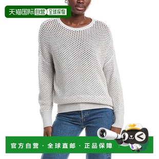 白色 FISHER纹理羊毛毛衣 美国奥莱直发 EILEEN 自营