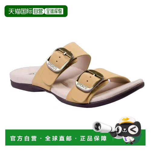 自营Spenco Vista Sandals Women's Yellow Leather Arch Support