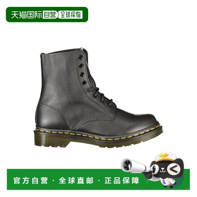 自营dr. martensDr.Martens涤纶女式脚踝-黑色 美国奥莱直发