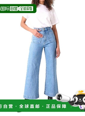 1h可退 【美国直邮】rolla's 女士 休闲裤牛仔裤直筒裤