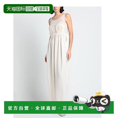 美国直邮Maison Margiela 女士真丝连衣裙长裙