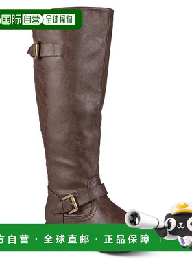 1h可退 【美国直邮】Journee Collection 女士宽小腿 Spokane 靴