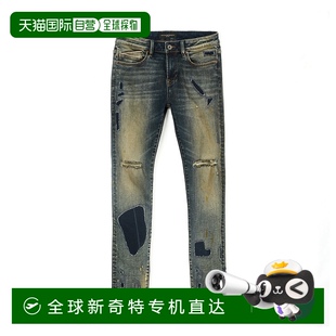 蓝色 自营 individualityPUNK紧身601牛仔裤 cult 美国奥莱直