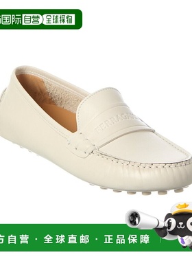 自营salvatore ferragamoFerragamo Iside Leather Loafer - whit