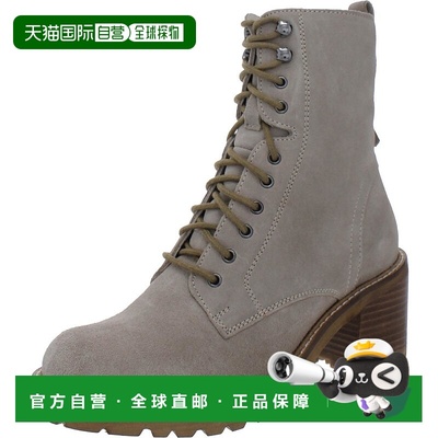 自营seychellesIrresistible Womens Leather Lace-Up Combat Boo