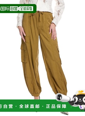 自营MOTHER Curbside Cargo Quickie Cinch 长裤 - 黄色 美国奥莱