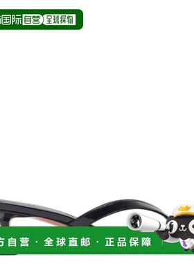 自营Amina Muaddi Juliette 45 Patent Thong Sandals - patent b