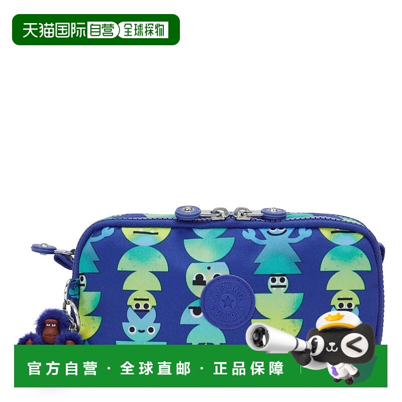 自营Kipling Chap Printed Pencil Case - monster march 美国奥