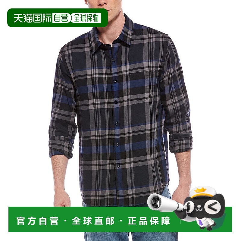 自营Vince Cambria Classic Fit Button-Down Shirt - blue 美国