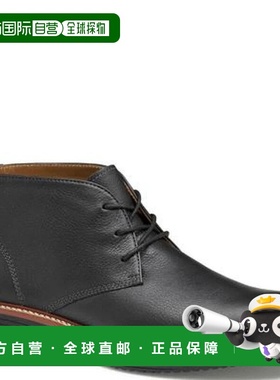 自营Johnston & Murphy Upton Boots Men's Black Leather Ankle