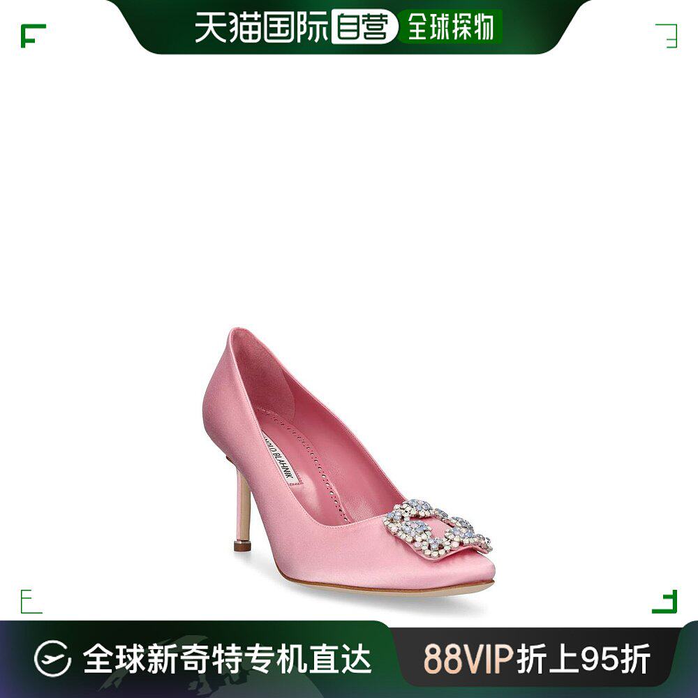 【美国直邮】manolo blahnik 女士 高跟鞋女鞋皮鞋水晶真皮