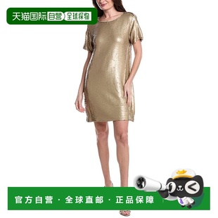 米色 自营 连衣裙 Cole亮片衬衫 美国奥莱直发 Kenneth