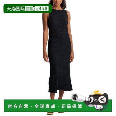自营Natori Waves长裙-黑色 美国奥莱直发