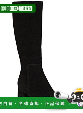 自营 La Canadienne Diana 绒面革靴子 - 黑色 美国奥莱直发女靴