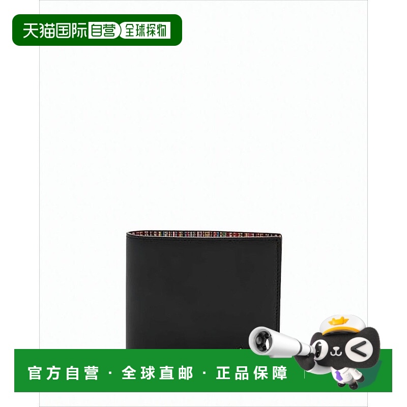 自营paul smithBifold Wallet In Smooth Cowhide Leather - blac