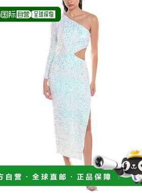 自营Saylor Lennox 露肩连衣裙 - 白色 美国奥莱直发包臀裙