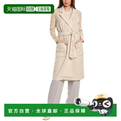 自营Vince Camuto Wool-Blend Coat - beige 美国奥莱直发