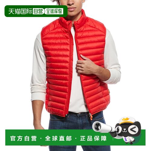 自营Save The Duck Adam Vest - red 美国奥莱直发