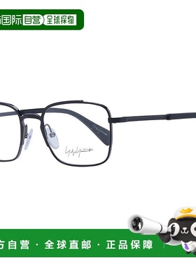 自营Yohji Yamamoto男式光学镜框-黑色 美国奥莱直发