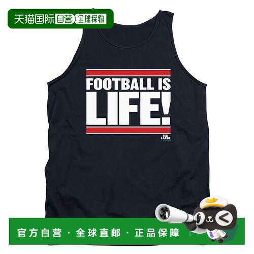 自营 gildanTed Lasso Football Is Life 成人背心 - 海军蓝 美国