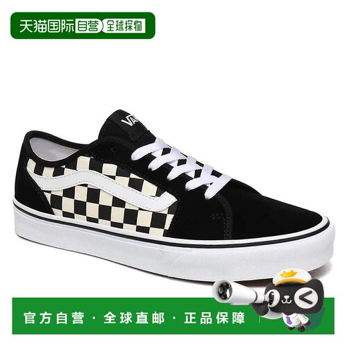 自营Vans Filmore Decon VN0A3WKZ5GX Black White Leather Check