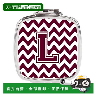 自营 Carolines Treasures CJ1051-LSCM Letter L Chevron M正品