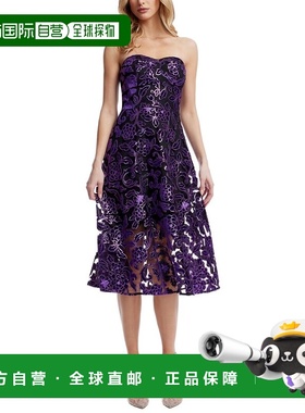 自营Dress The Population Sadie A-Line Dress - black 美国奥莱