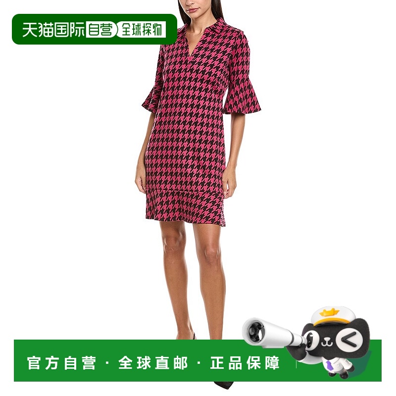 自营tyler boe Johnny Polo Shift Dress - pink 美国奥莱直发