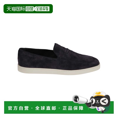 自营church'sPeebles白色橡胶鞋底乐福鞋-黑色 美国奥莱直发