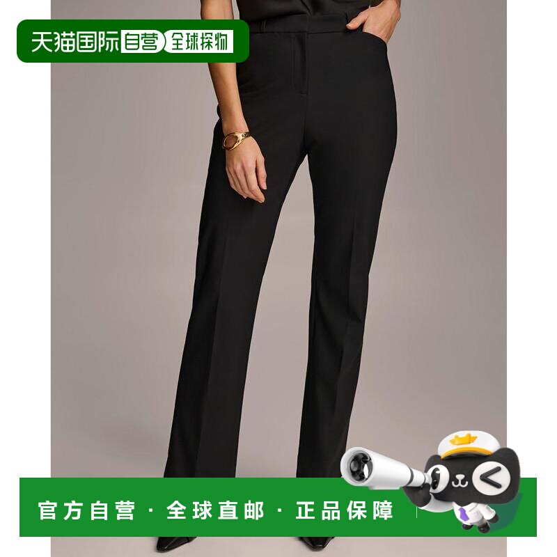 1h可退 【美国直邮】Donna Karan|女士直筒职业裤裤子女装直筒裤